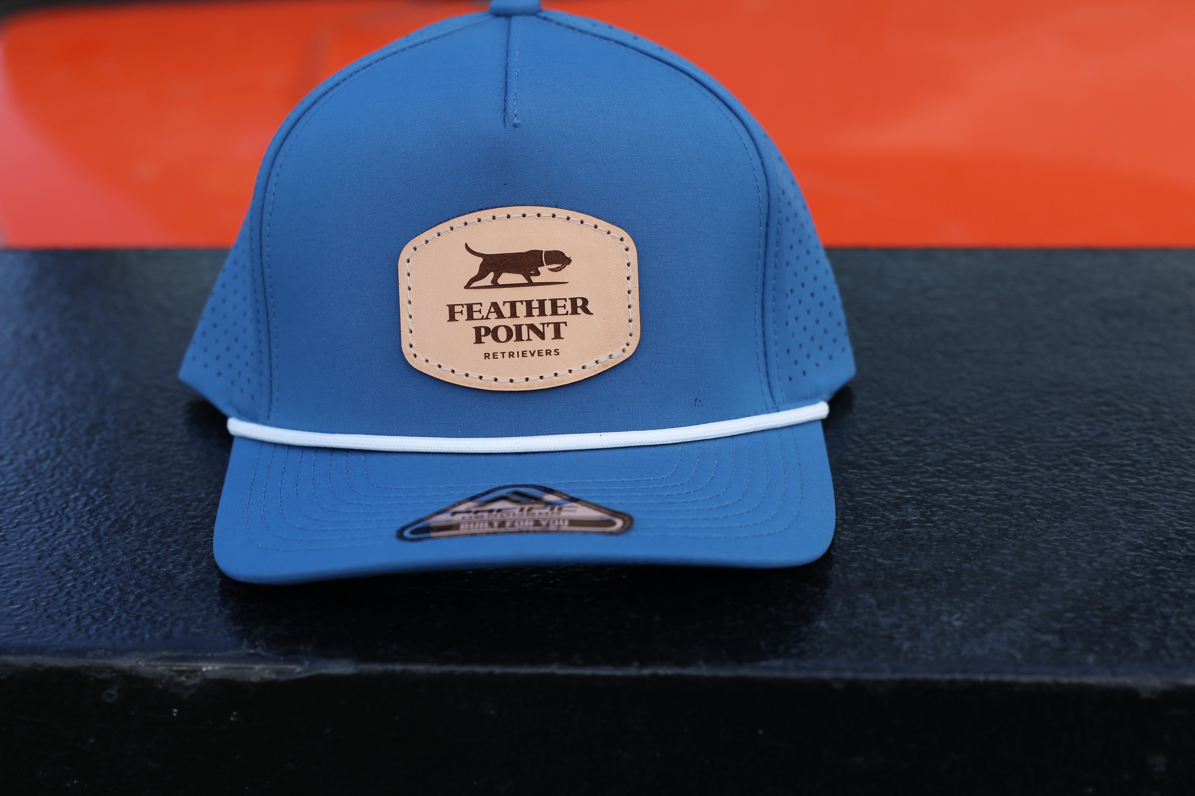 Pacific Headwear Leather Patch Hat