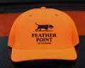 Blaze Orange Embroidered Hat