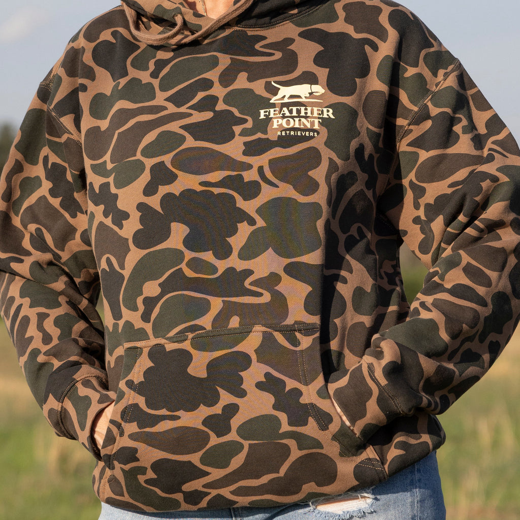 Feather Point Duck Camo Hoodie
