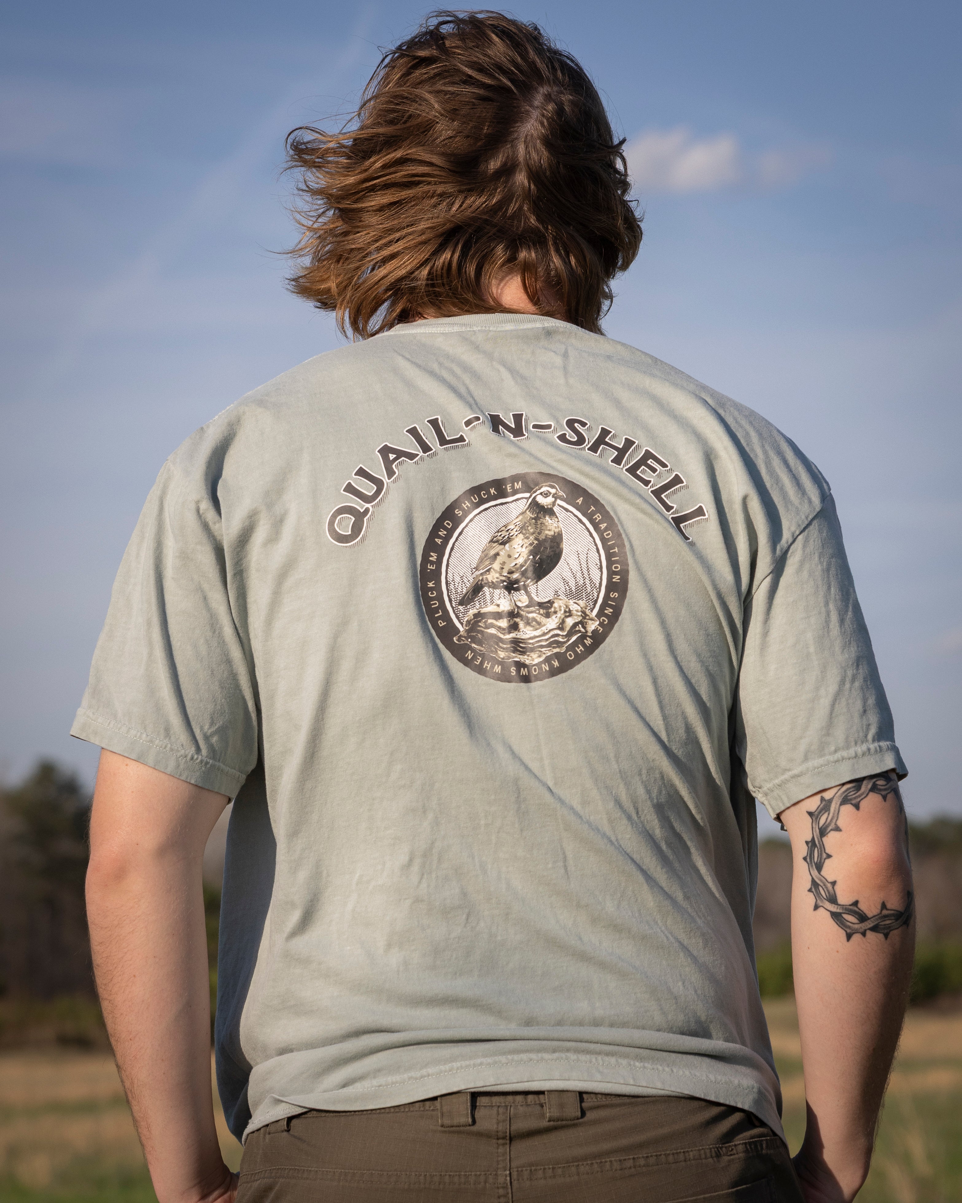 Quail -N- Shell Short Sleeve Shirt