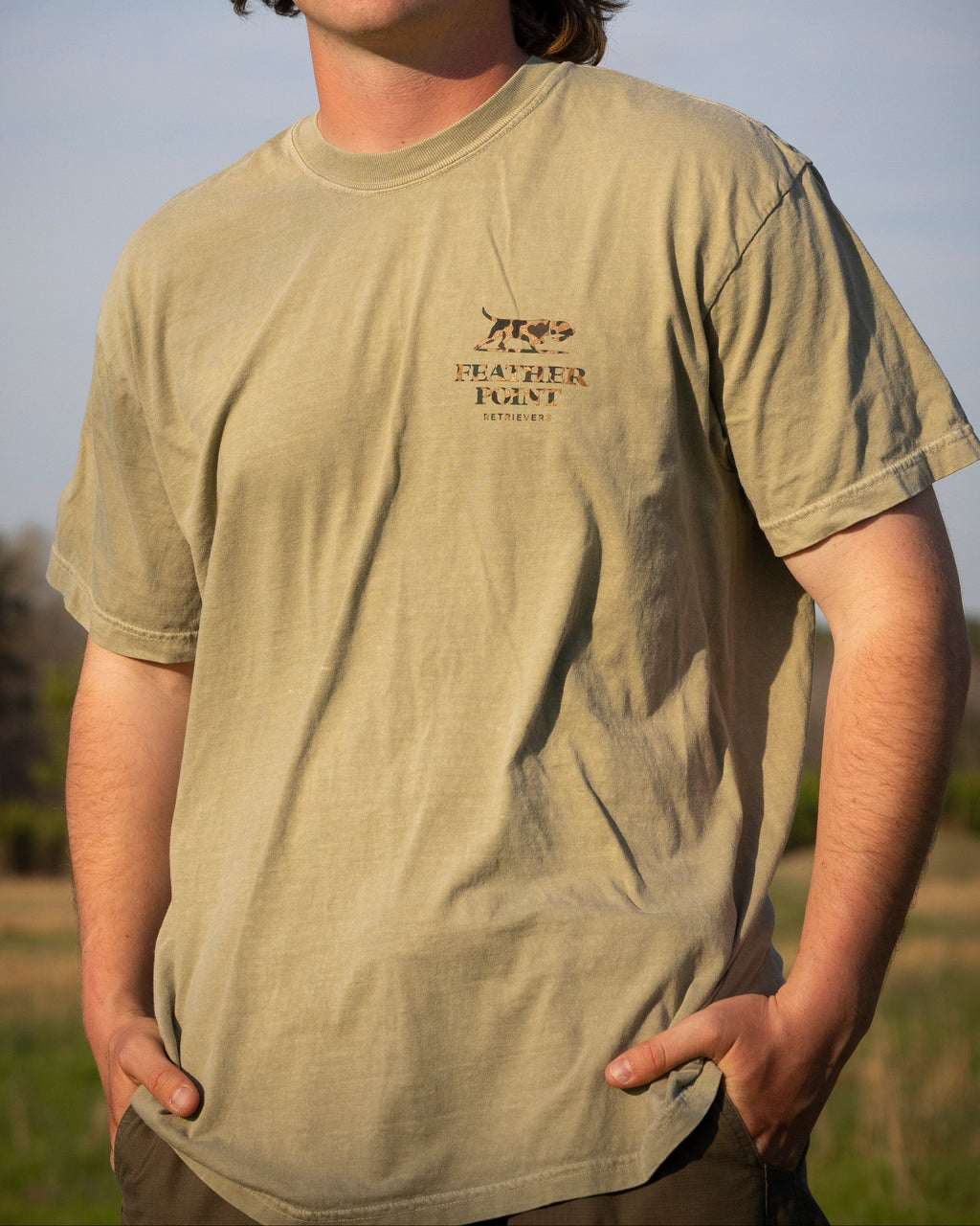 Duck Camo Logo Short Sleeve Shirt
